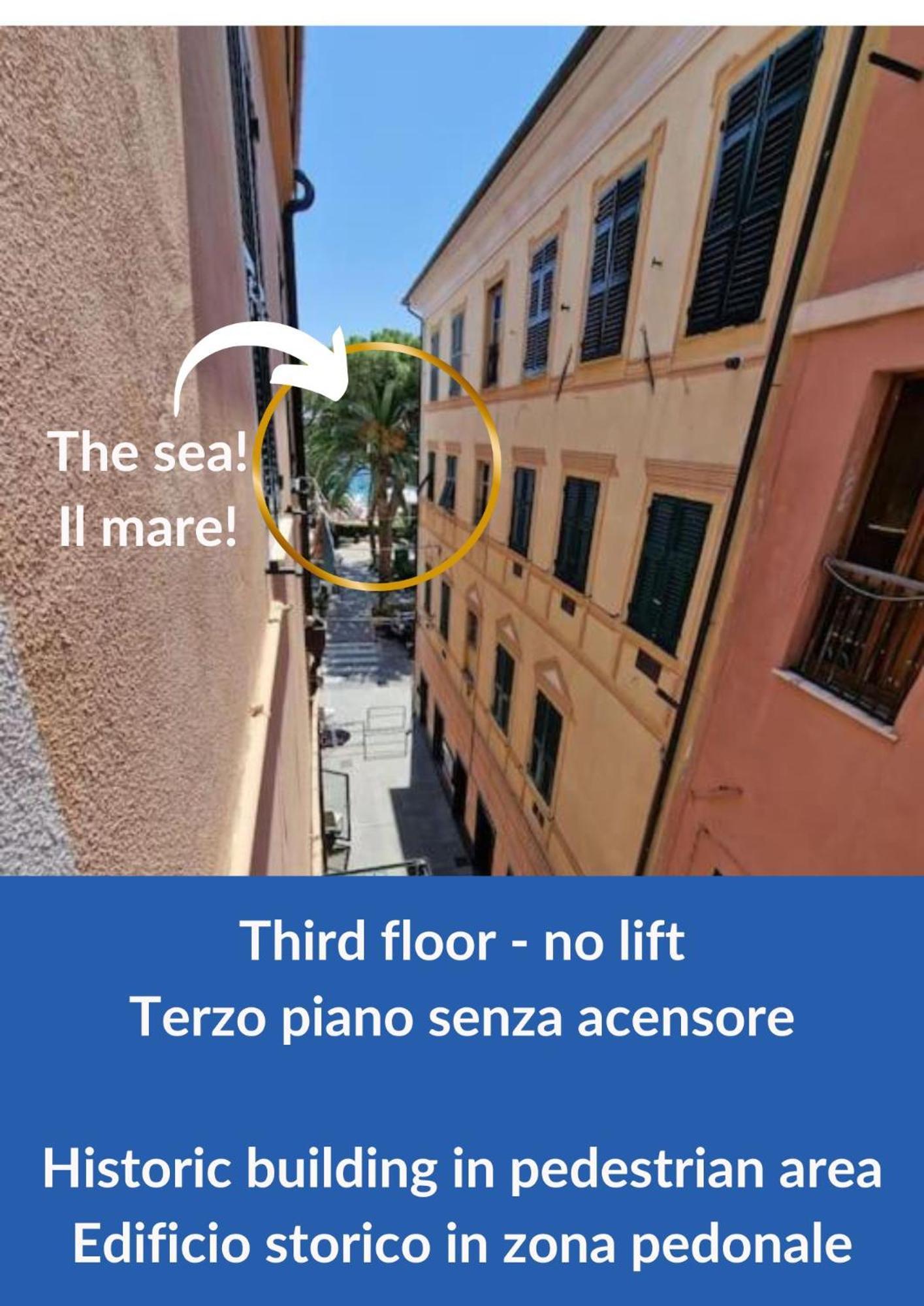 Silver Sands Finale Ligure - Traditional Apartment - 4 Beds & Terrace By The Beach Kültér fotó